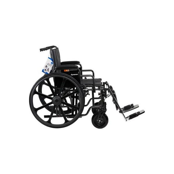 Dynarex Dynarex DynaRide Heavy Duty Plus Wheelchair, Detachable Desk Arm, 28inW Seat 10236 - main